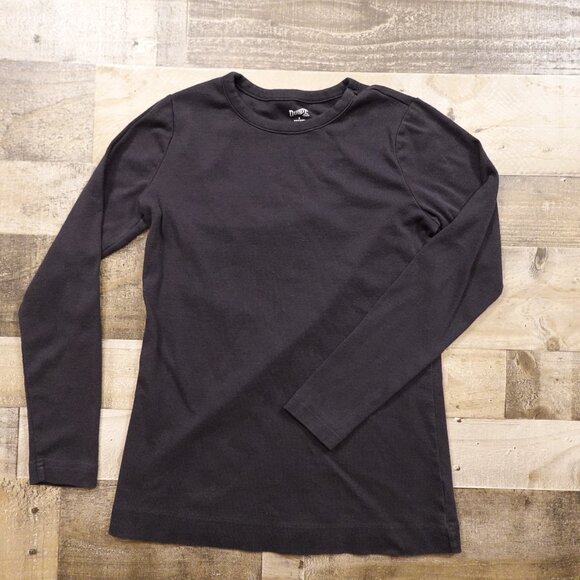 Duluth Trading Co. Longtail T Long Sleeve Crew Neck Tee - Women's Size Small BLK - Picture 1 of 9